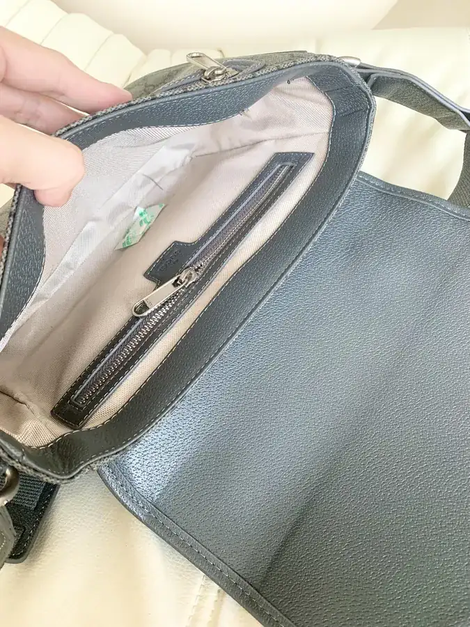 Gucci New Crossbody Bag Premium Calfskin and PVC Pattern