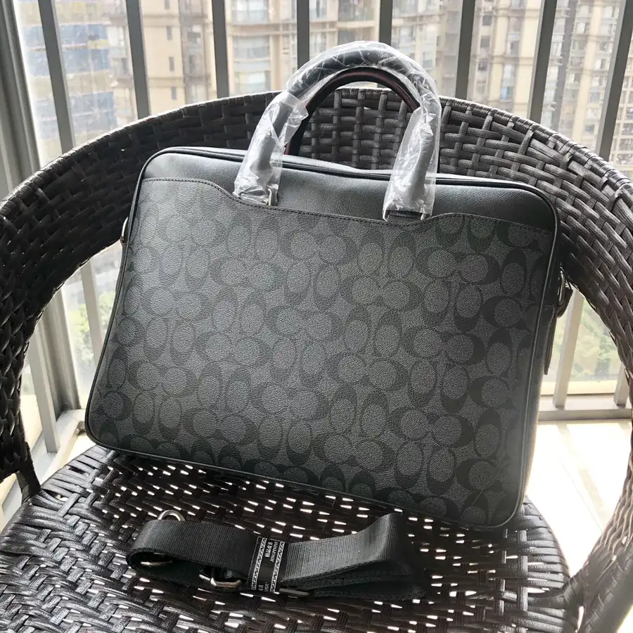 230 New Chanel Classic Traditional Single Zip Briefcase for Men