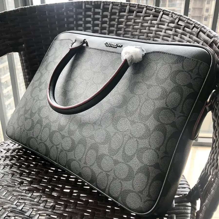 230 New Chanel Classic Traditional Single Zip Briefcase for Men