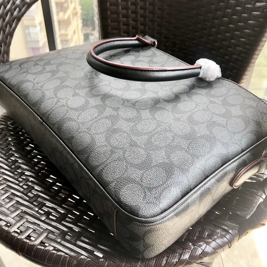 230 New Chanel Classic Traditional Single Zip Briefcase for Men