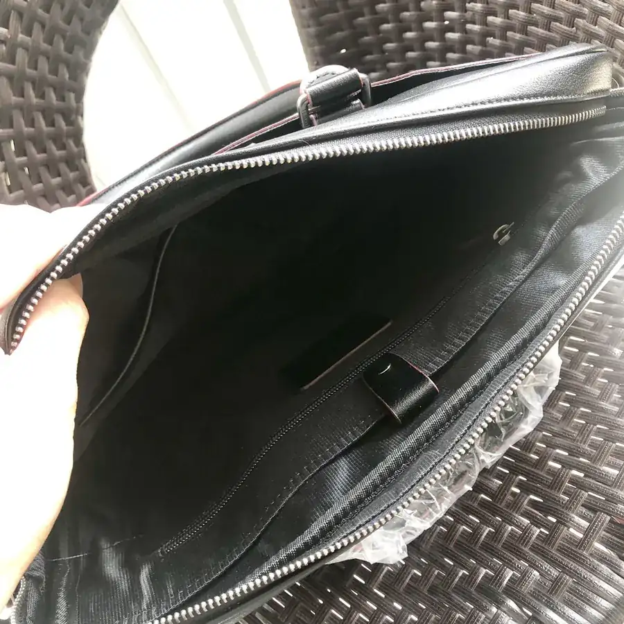 230 New Chanel Classic Traditional Single Zip Briefcase for Men