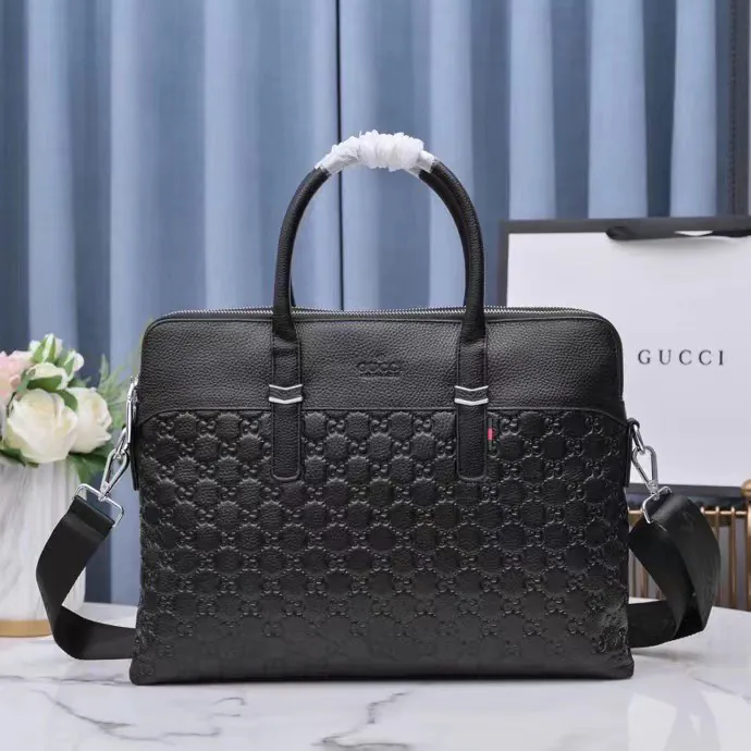 Gucci 2832 Men's Briefcase Premium Handbag