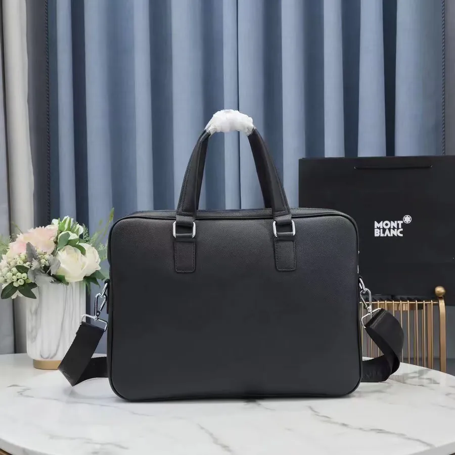 New Montblanc Bucket Bag with Grained Calfskin
