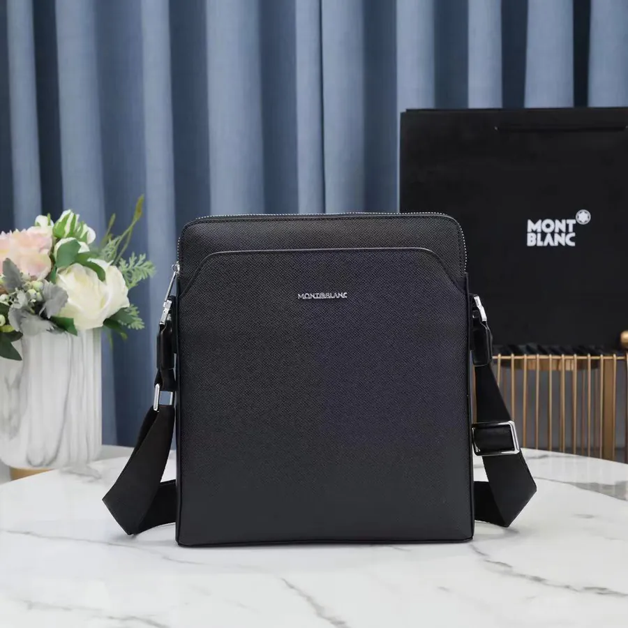 New MONTBLANC 8016 Double Strap Wallet