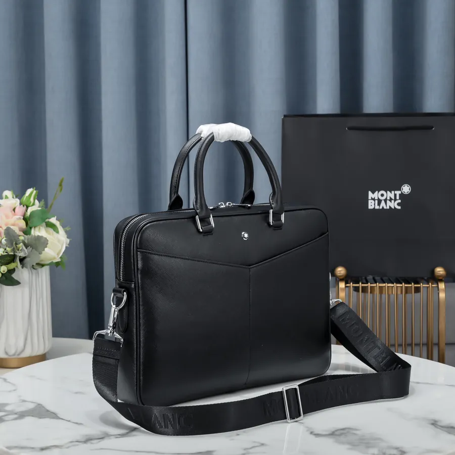 New 2024 Montblanc Bucket Bag Premium Leather, Elegant Design