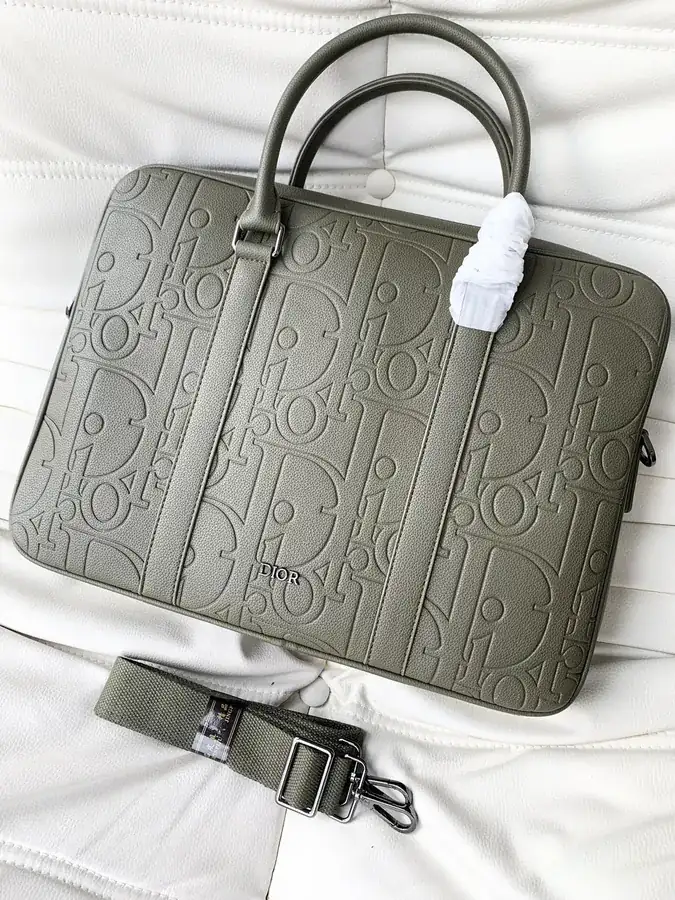 Dior New Men's Briefcase with Adjustable Strap