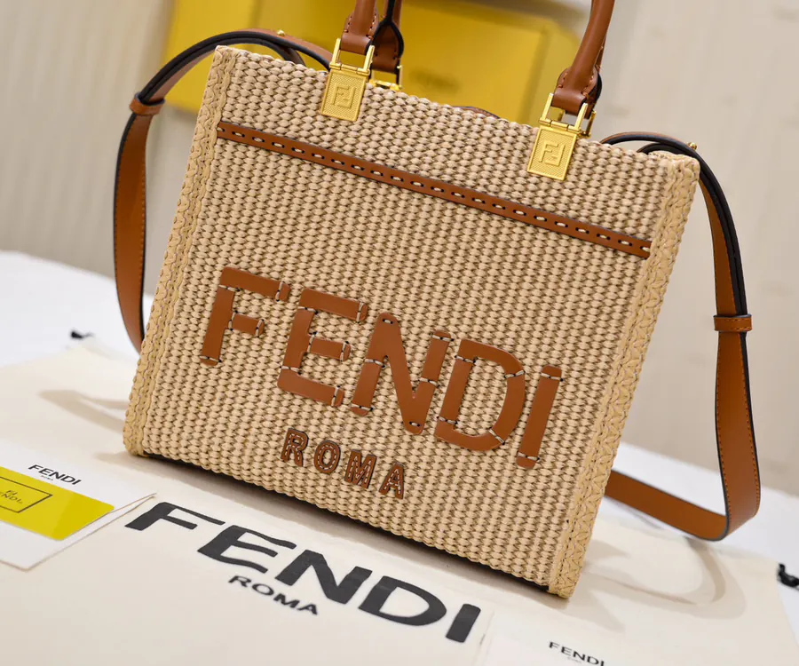 Sunshine Tote Bag Medium Size, Grass Basket Shopping Bag