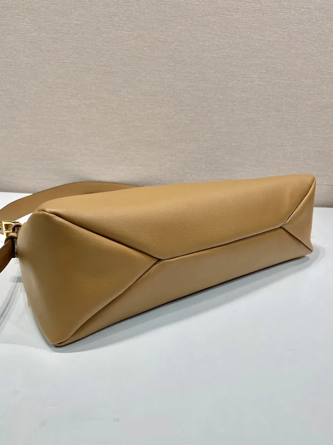 Aimee Hobo Crossbody Bag Simple Design, Premium Calfskin