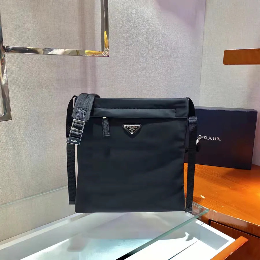 P Latest 2VH055 Bucket Bag with Adjustable Strap and Cross Grained Calfskin