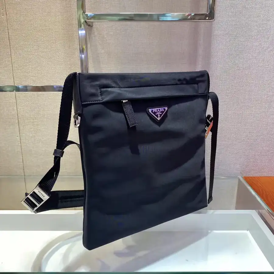 P Latest 2VH055 Bucket Bag with Adjustable Strap and Cross Grained Calfskin