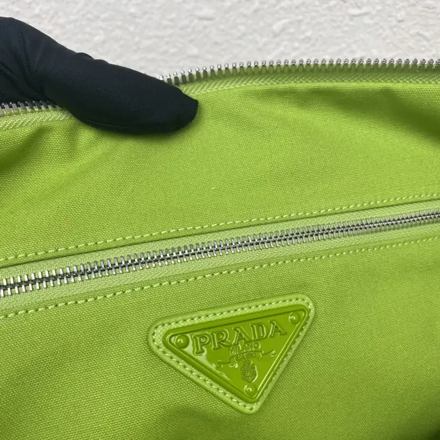 Top Original Large Triangular Canvas Crossbody Bag