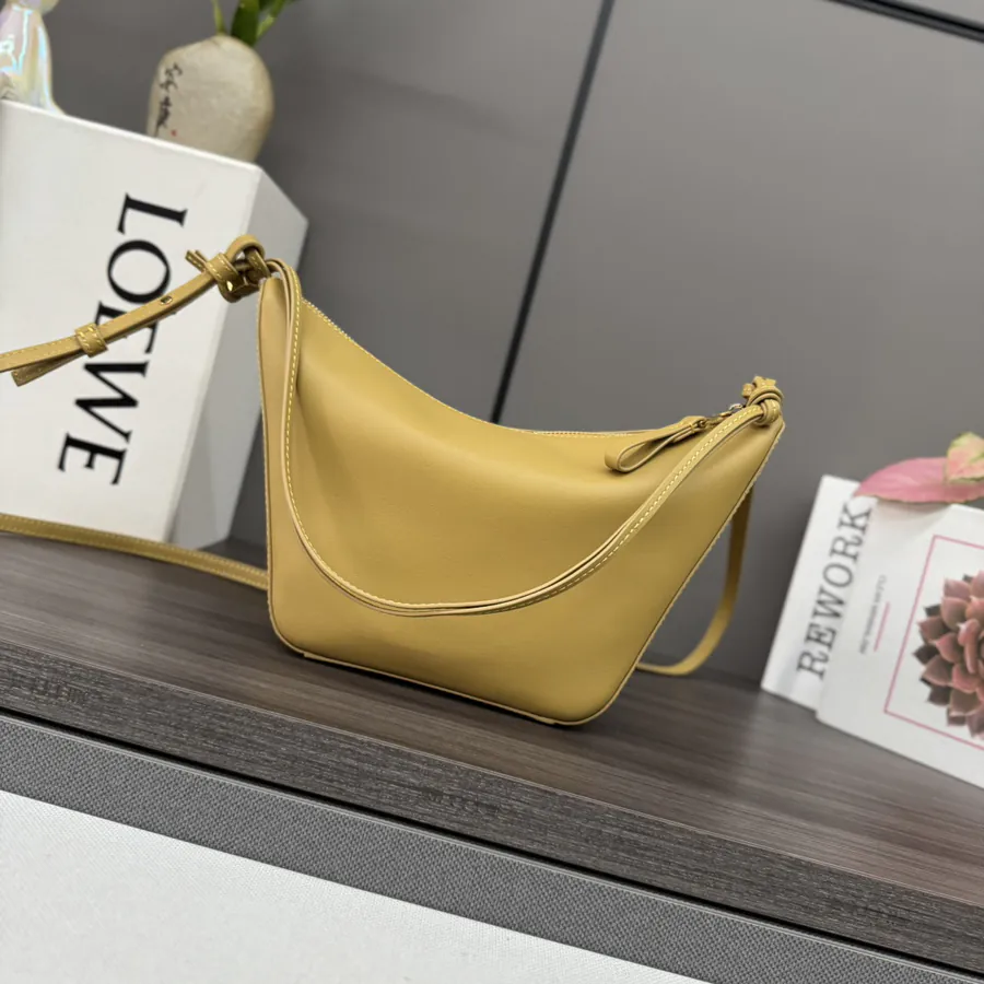 Classic Calfskin Hammock Hobo Bag