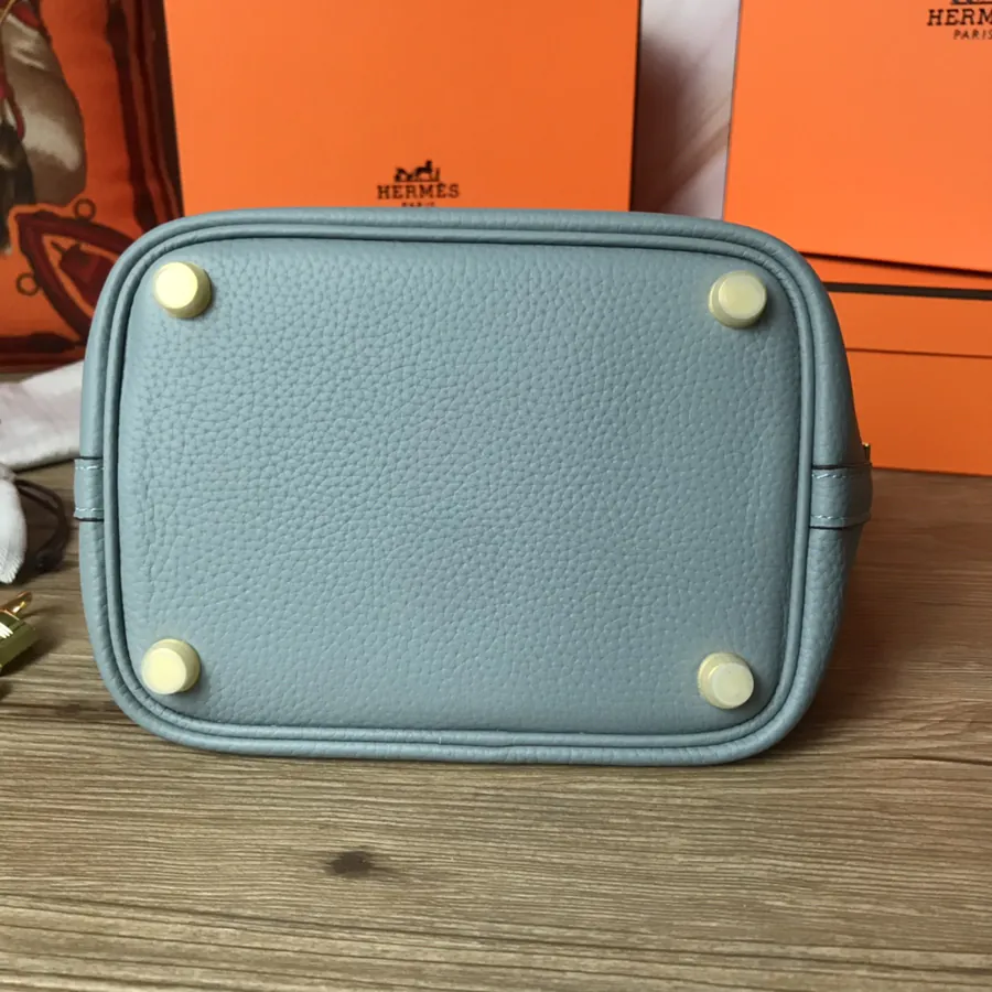 Hermes Picotin Lock in Grained Calfskin, Two Sizes
