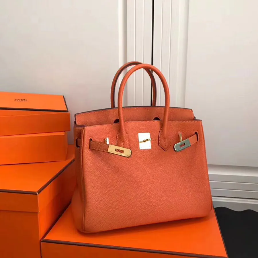 Hermès Birkin Bucket Bag in Premium Calfskin