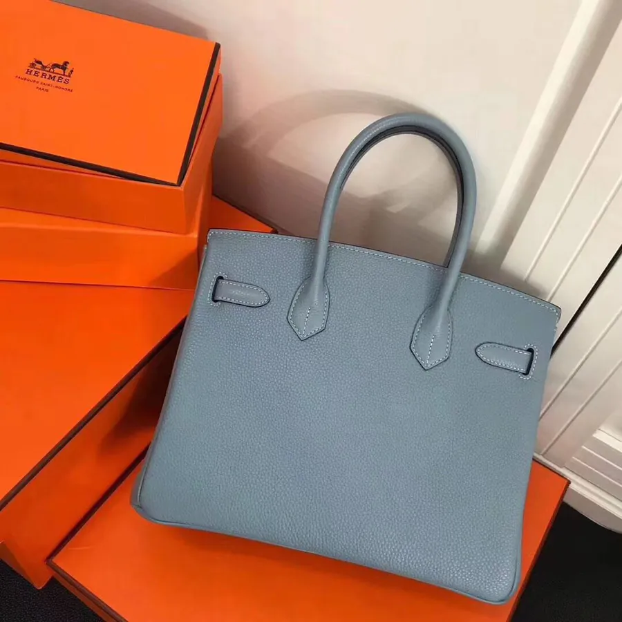 Hermès Birkin Bucket Bag in Grained Calfskin