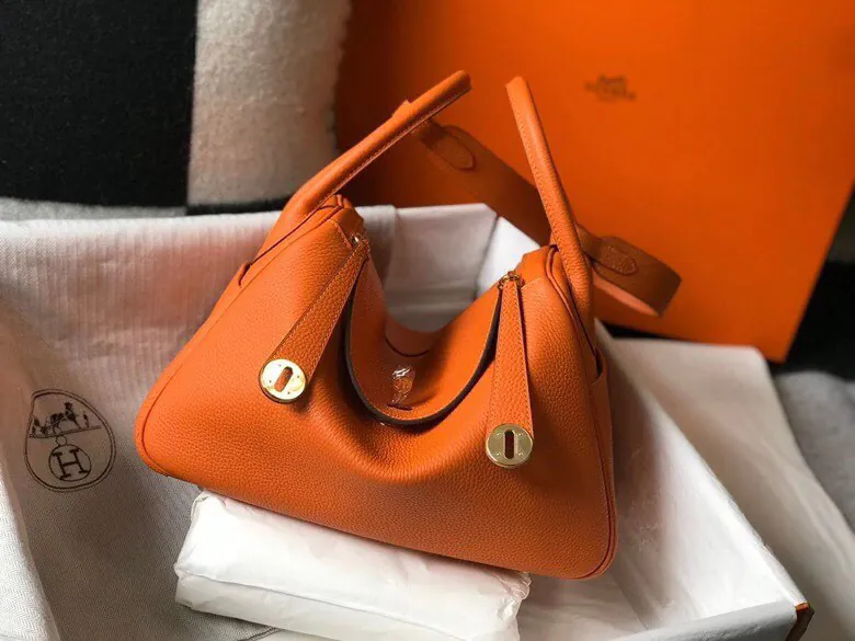 Hermès Lindy in Genuine Calfskin