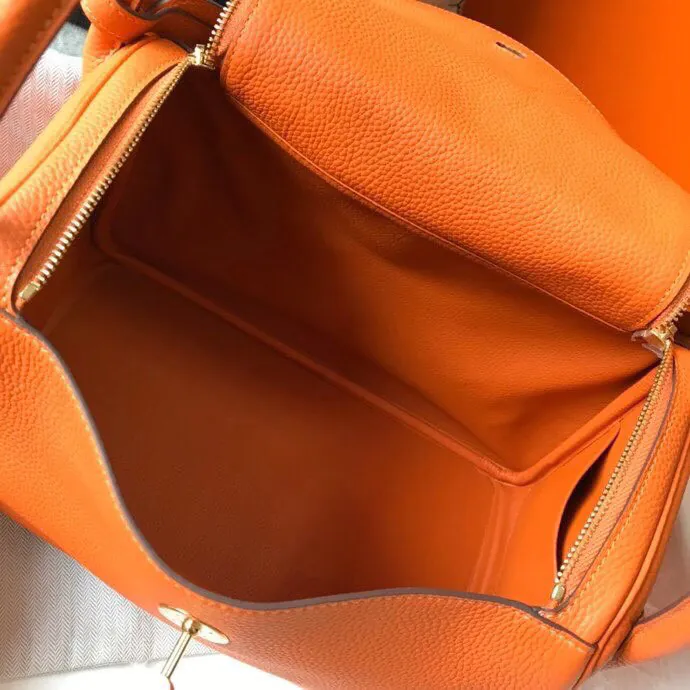 Hermès Lindy in Genuine Calfskin