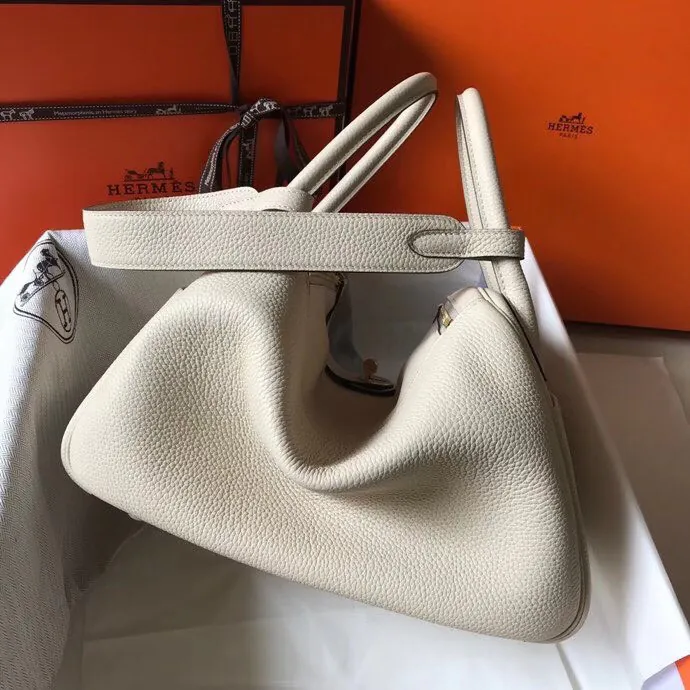 Hermès Lindy in Genuine Calfskin