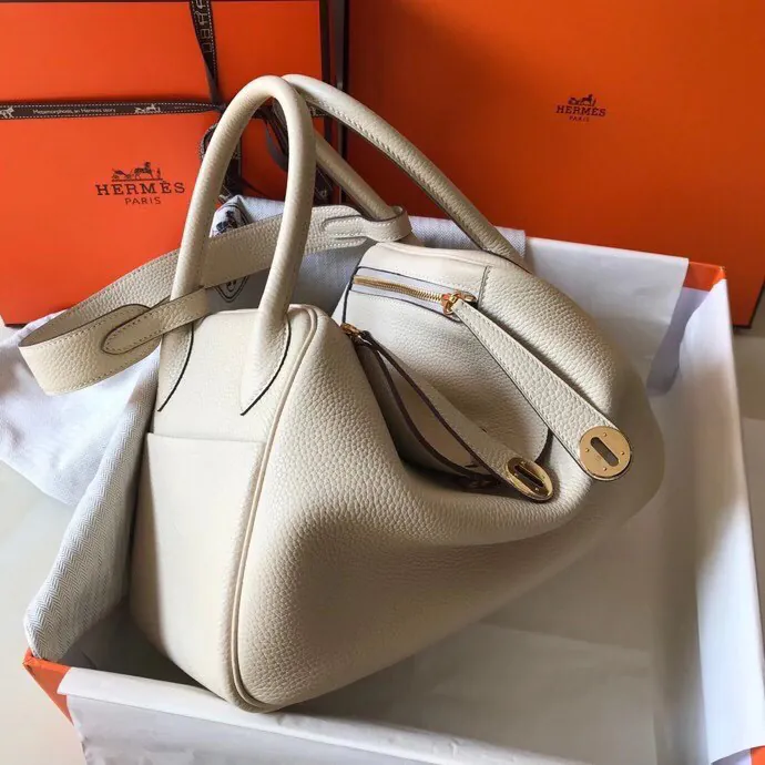 Hermès Lindy in Genuine Calfskin
