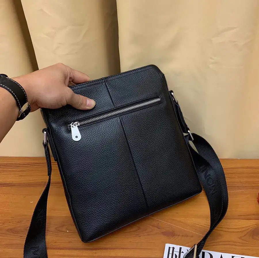 Original Leather Montblanc Tote Unique Style
