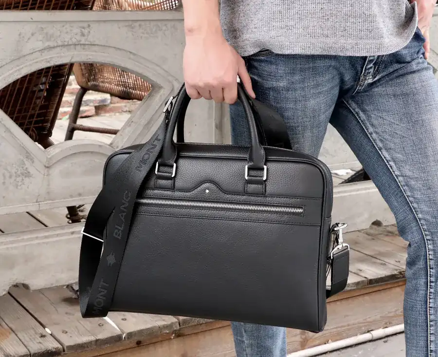 Montblanc Executive Briefcase Premium Quality, Custom Design