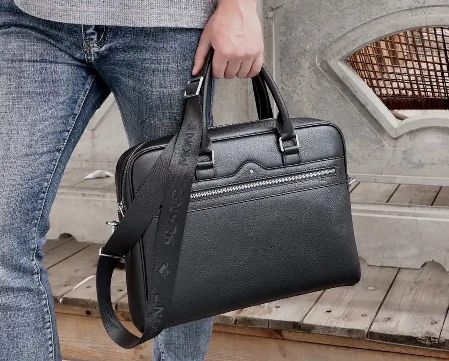 Montblanc Executive Briefcase Premium Quality, Custom Design