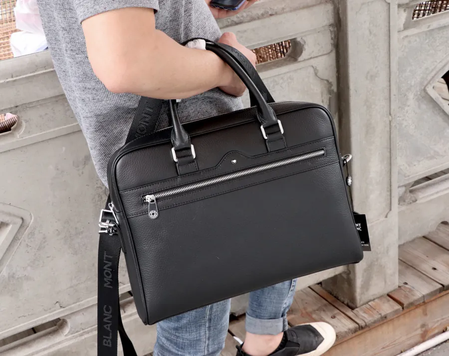 Montblanc Executive Briefcase Premium Quality, Custom Design