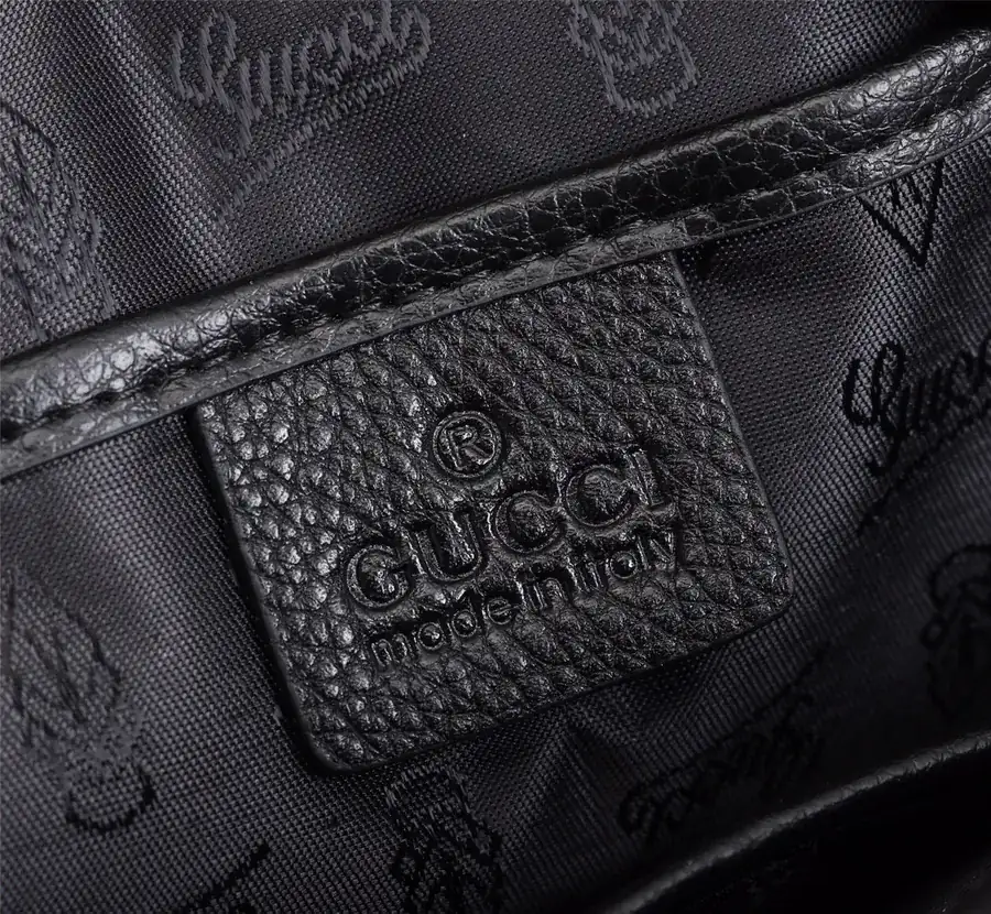 Gucci G Style Bucket Bag in Black