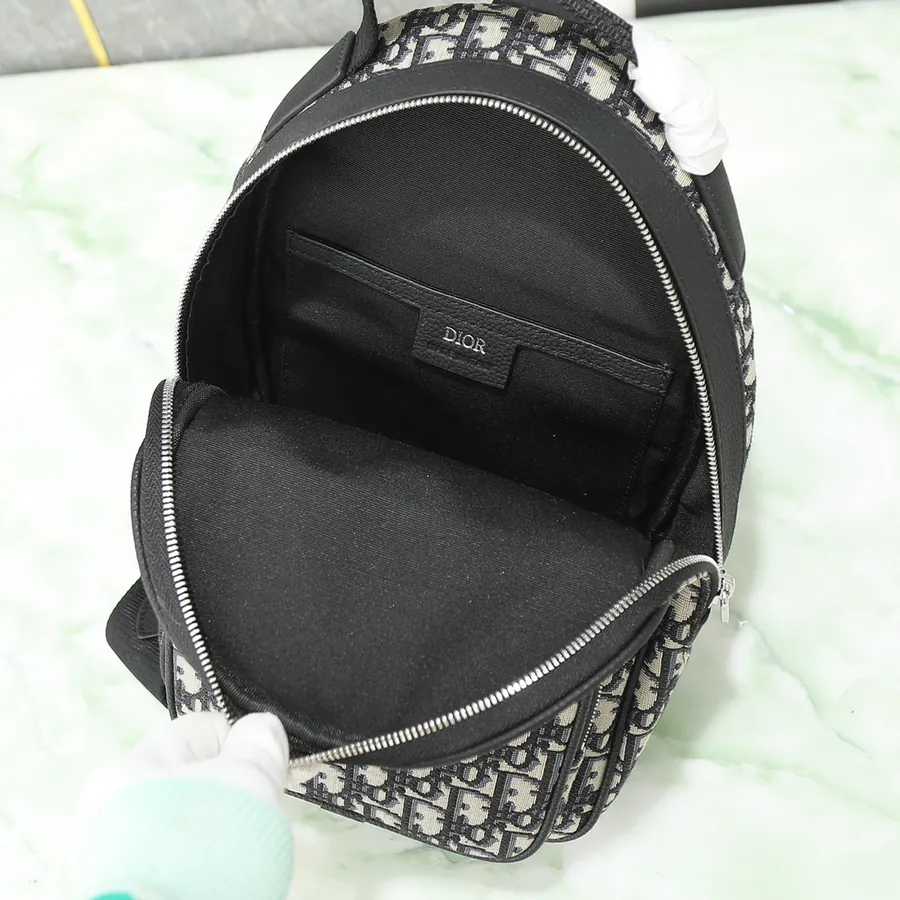 Rider Inspired Crossbody & Shoulder Bag with Oblique Print