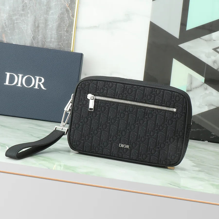 DIOR Travel Cosmetic Bag Practical and Elegant