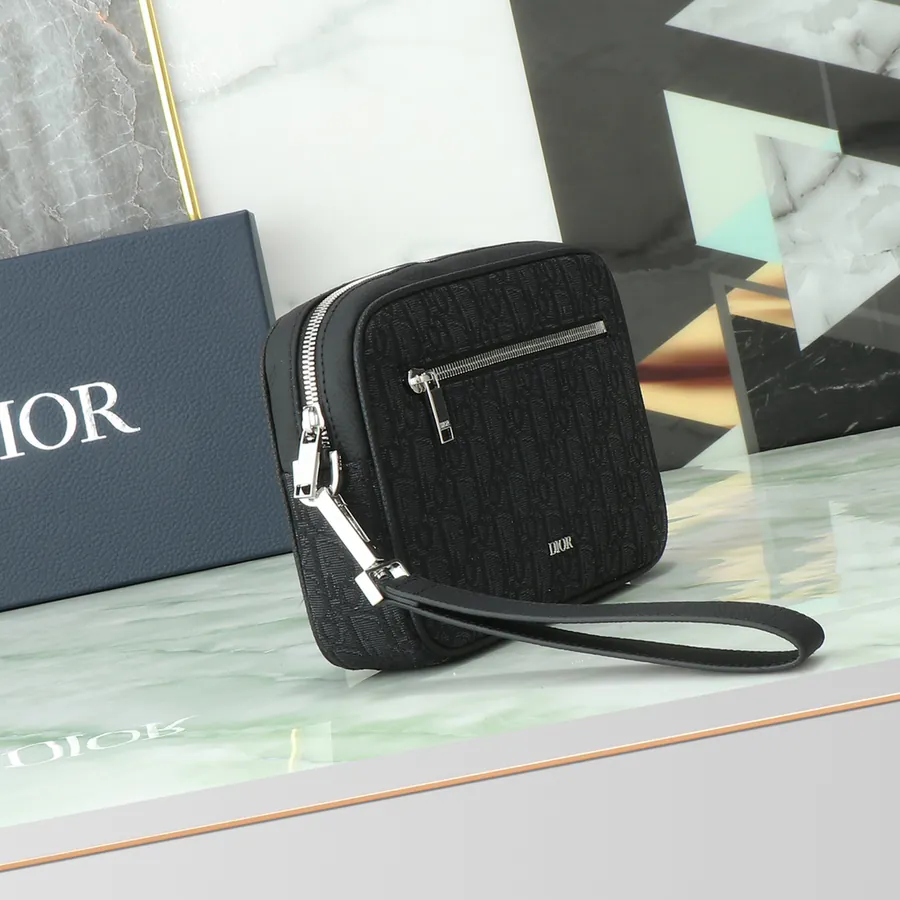 DIOR Travel Cosmetic Bag Practical and Elegant