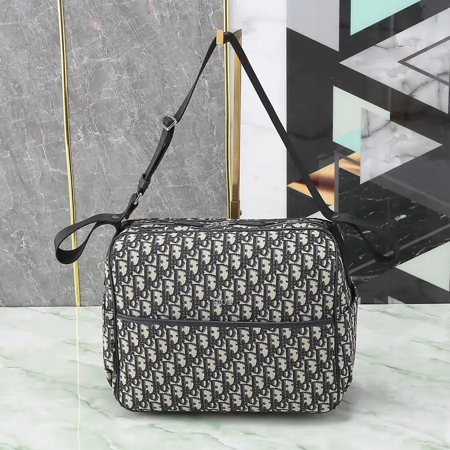 Dior New Baby Bag with Oblique Print