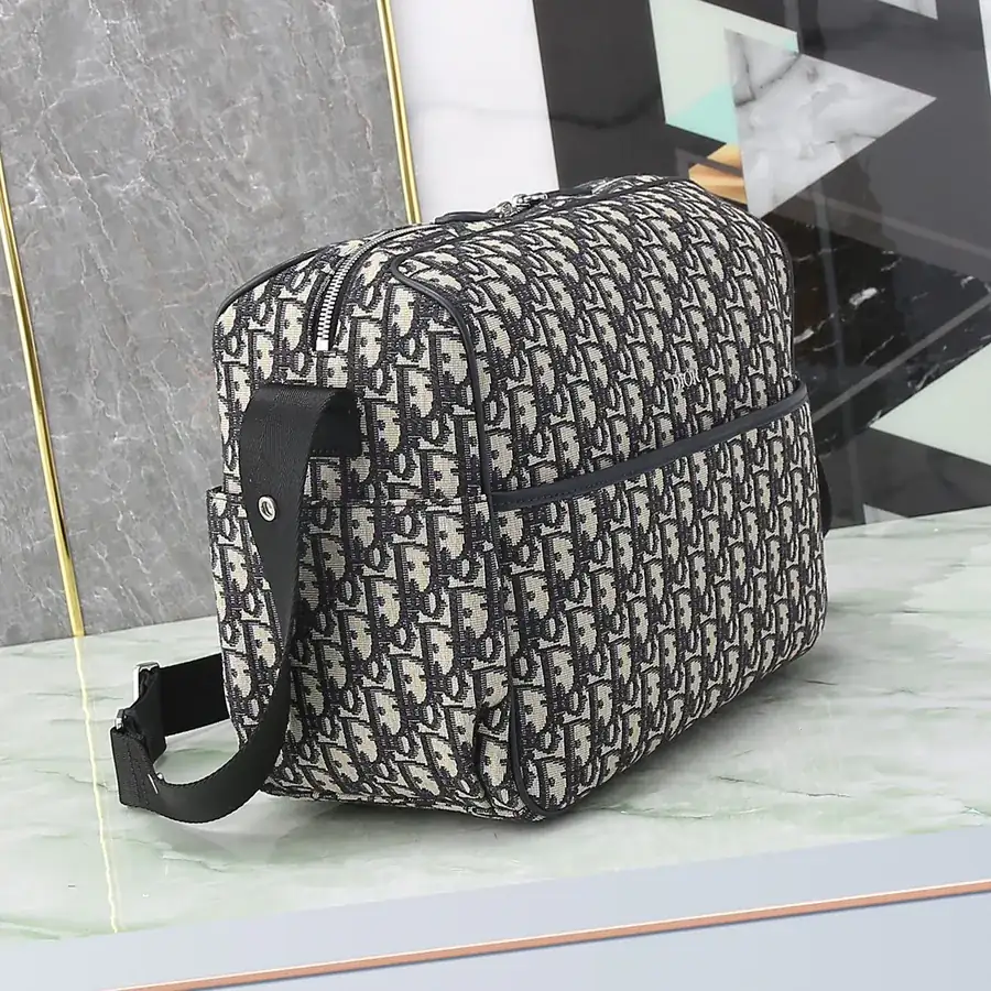 Dior New Baby Bag with Oblique Print