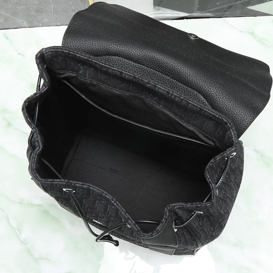 Dior Oblique Men's Shoulder Bag with Dual Strap