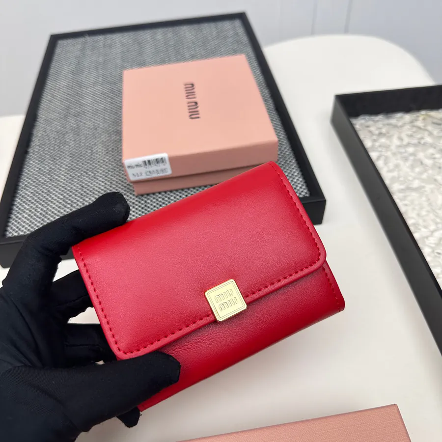 Miu Miu Foldable Wallet Card Holder