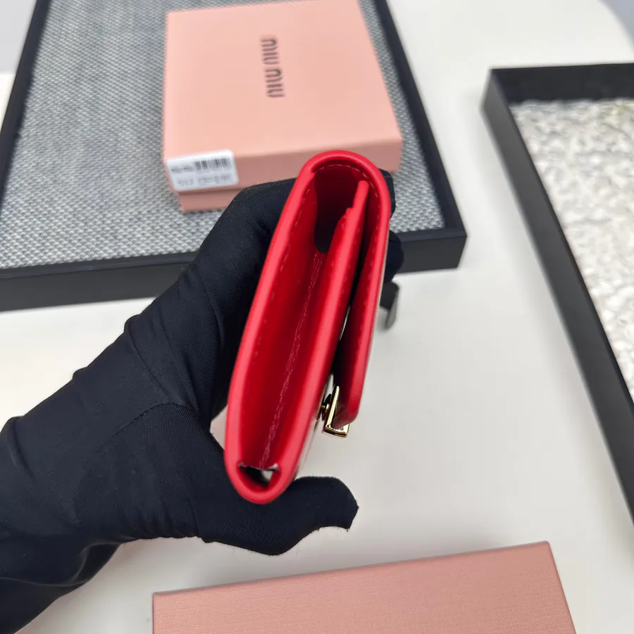 Miu Miu Foldable Wallet Card Holder