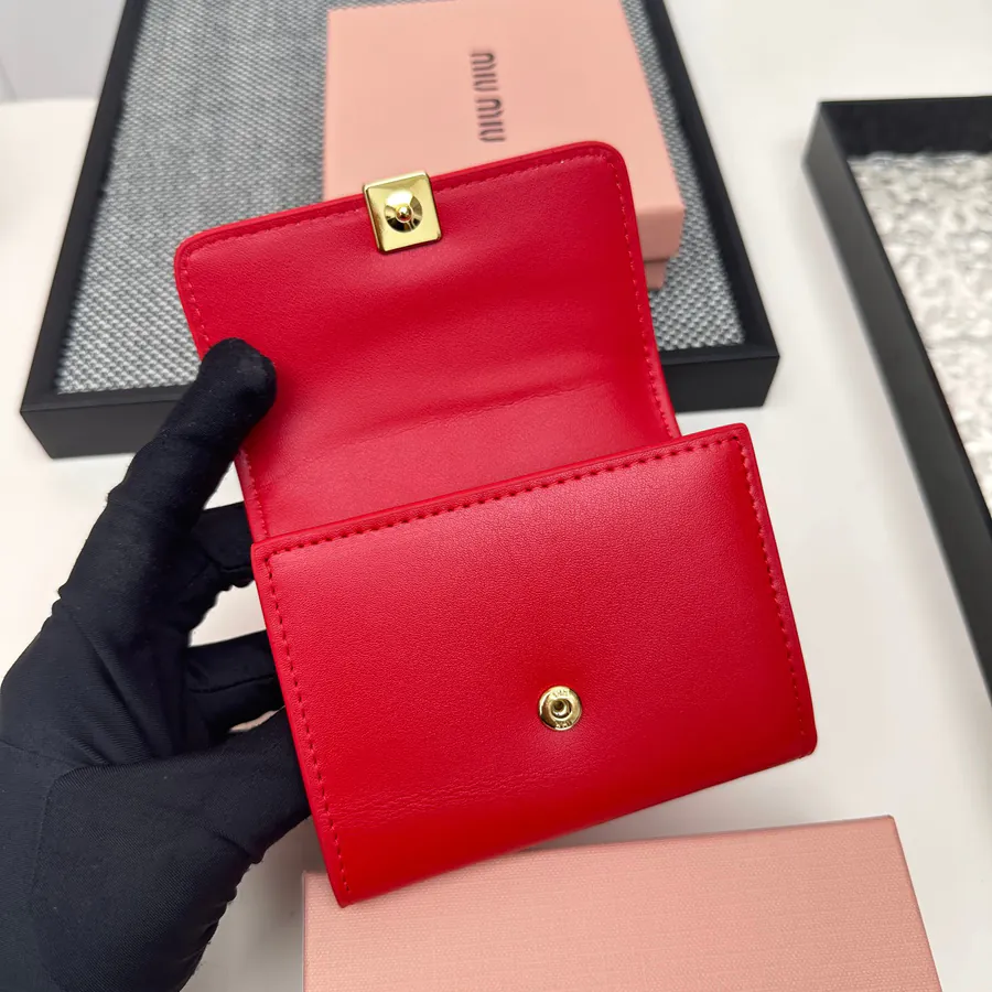 Miu Miu Foldable Wallet Card Holder