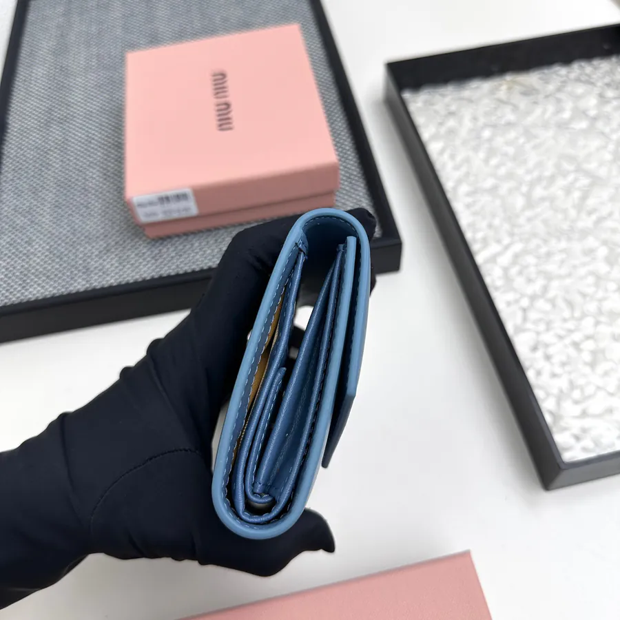 Miu Miu New Arrival Three Compartment Wallet