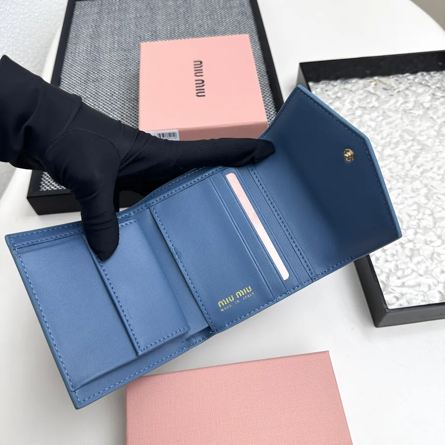 Miu Miu New Arrival Three Compartment Wallet