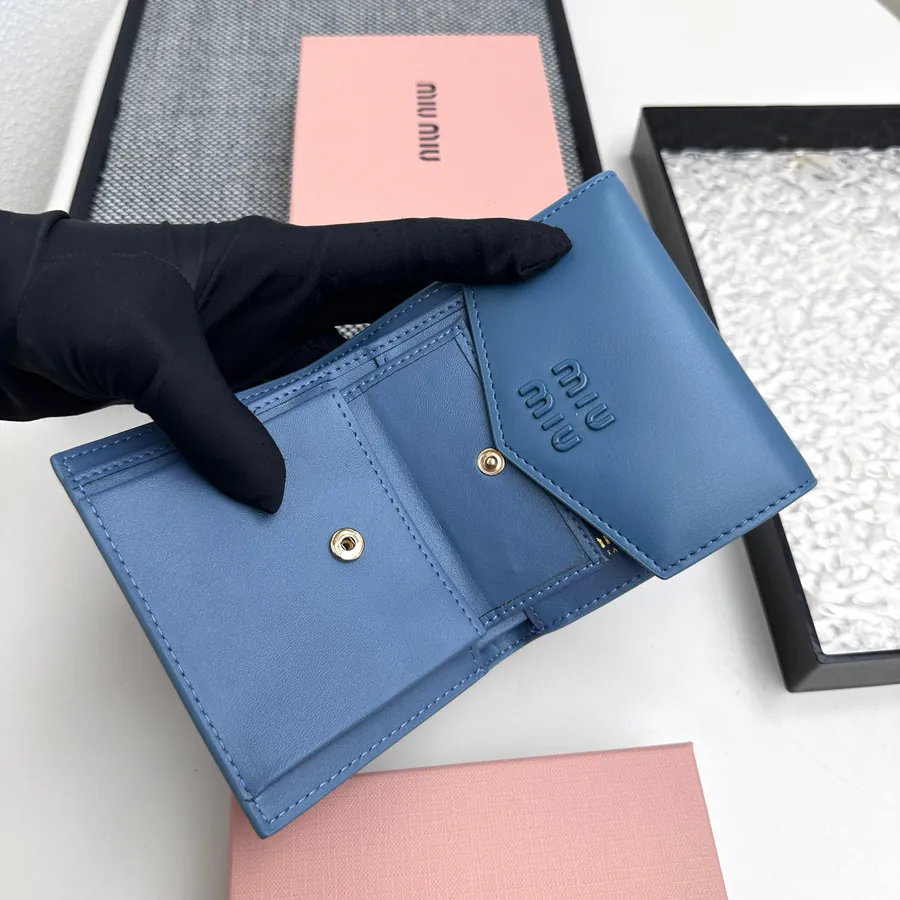 Miu Miu New Arrival Three Compartment Wallet