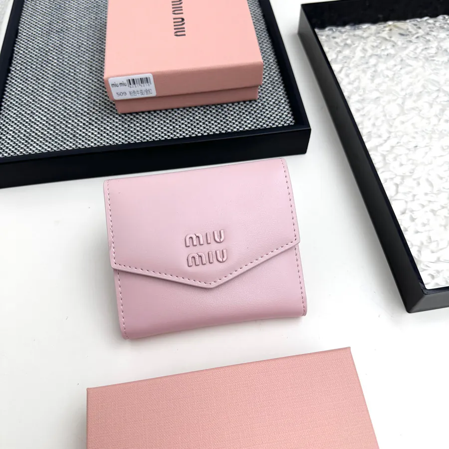 Miu Miu New Arrival Three Compartment Wallet