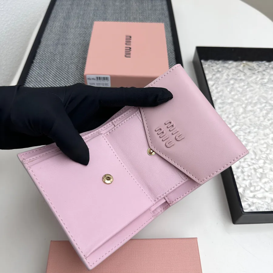 Miu Miu New Arrival Three Compartment Wallet