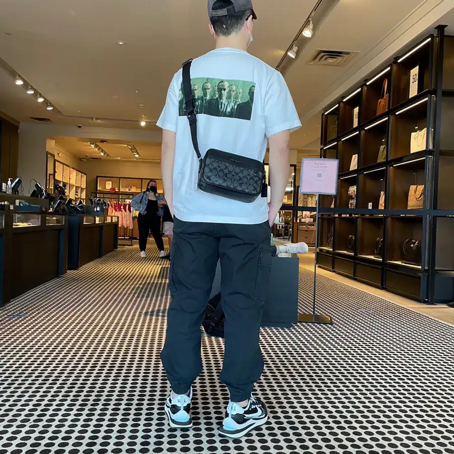 Coach Graham Men's Shoulder Camera Bag