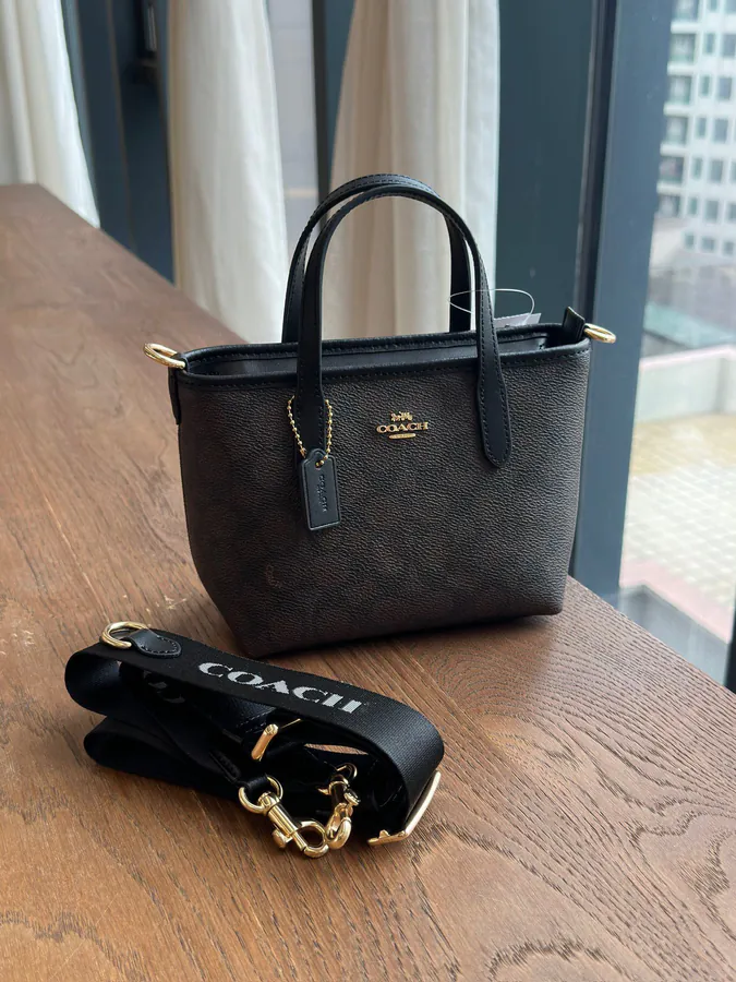 Coa*h Mini City Mini Tote Crossbody Bag