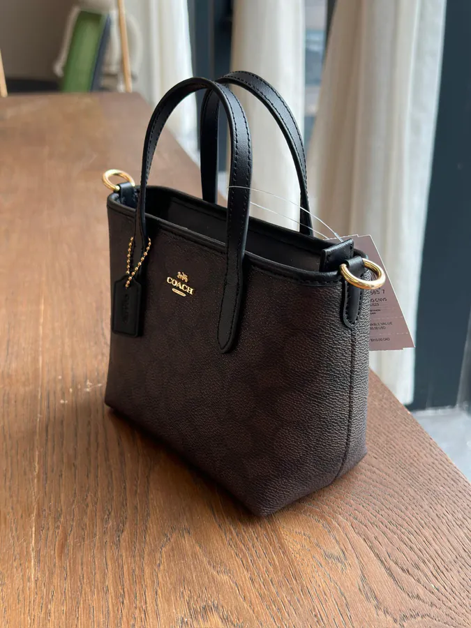 Coa*h Mini City Mini Tote Crossbody Bag