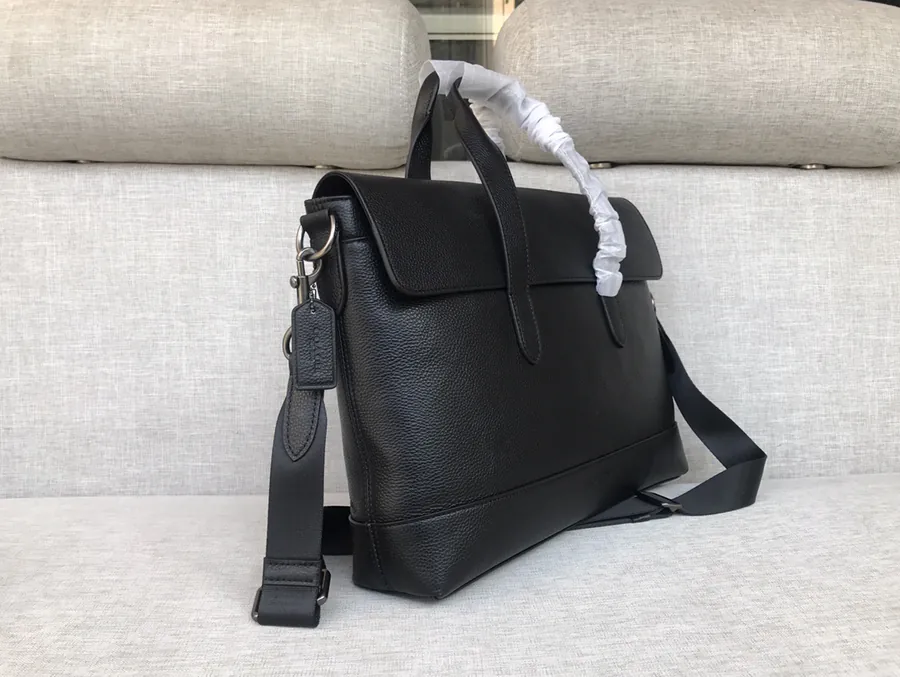 Coach Men's Briefcase Classic Leather Business Bag