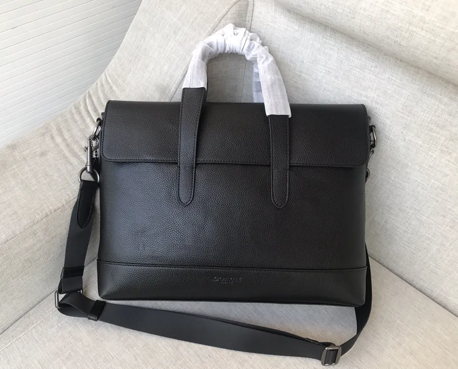 Coach Men's Briefcase Classic Leather Business Bag