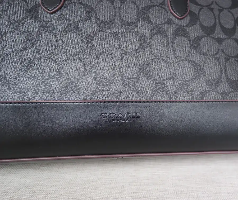 Coach 77858 Men's Large Flip Top Crossbody Briefcase