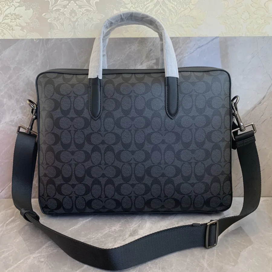 Coach 2837 Men's Shoulder Bag with Large Capacity for Laptop