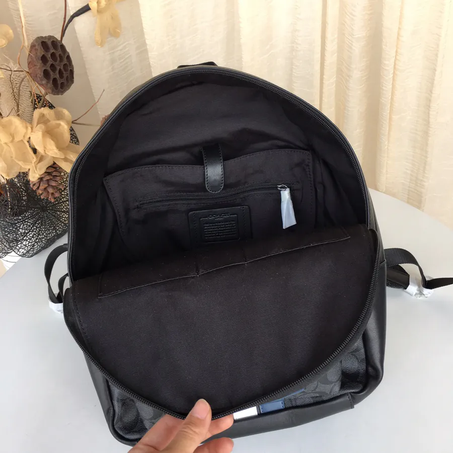 Coach Men's Travel Backpack with Compartments